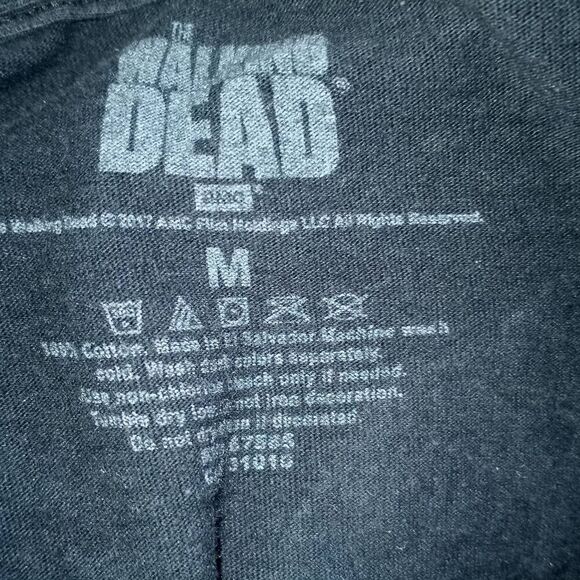 AMC THE WALKING DEAD DARYL DIXON BLACK T-SHIRT SZ.M EUC. - Picture 4 of 4
